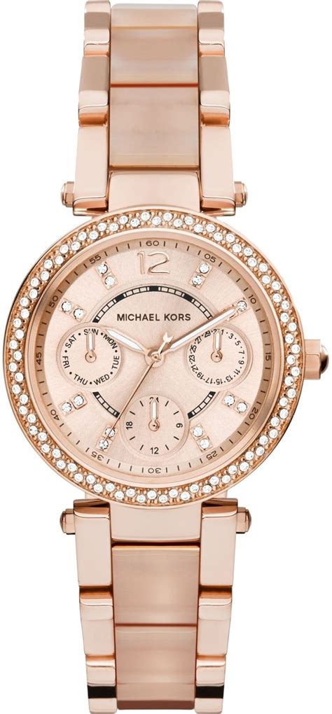 Michael Kors Women's Mini Parker Two Tone Watch MK6110